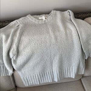 Baby Blue POPSUGAR 3/4 Sleeve Sweater